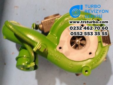 Turbocu DZ109307 UAM028785 Garrett John Deere İş Makinası Twin Turbo Tamiri